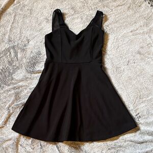 Dainty Little Black Dress Sweetheart Neckline Womens S Forever 21